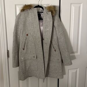 Jcrew women’s gray jacket. Gently worn 2-3 times